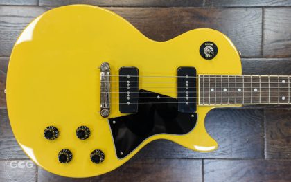 EPIPHONE LES PAUL SPECIAL TV YELLOW w LOLLAR P-90 PICKUP UPGRADE 71