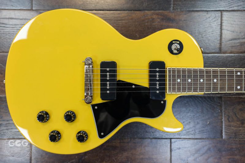 EPIPHONE LES PAUL SPECIAL TV YELLOW w LOLLAR P-90 PICKUP UPGRADE 71