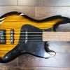 Michael Kelly Custom Element 4 Bass in Zebra Burst