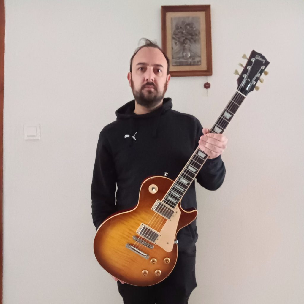 Quentin Machez – 2004 Gibson Les Paul Standard Flametop in Honeyburst