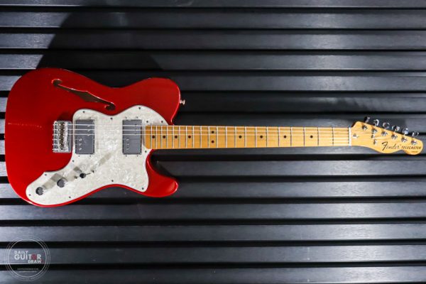2019-20 Fender Telecaster Thinline MIM in Candy Apple Red 223
