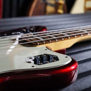 American Standard Jaguar Bass in Candy Apple Red / 229