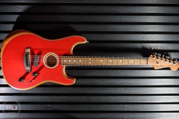 Fender American Acoustasonic Stratocaster in Dakota Red / 204