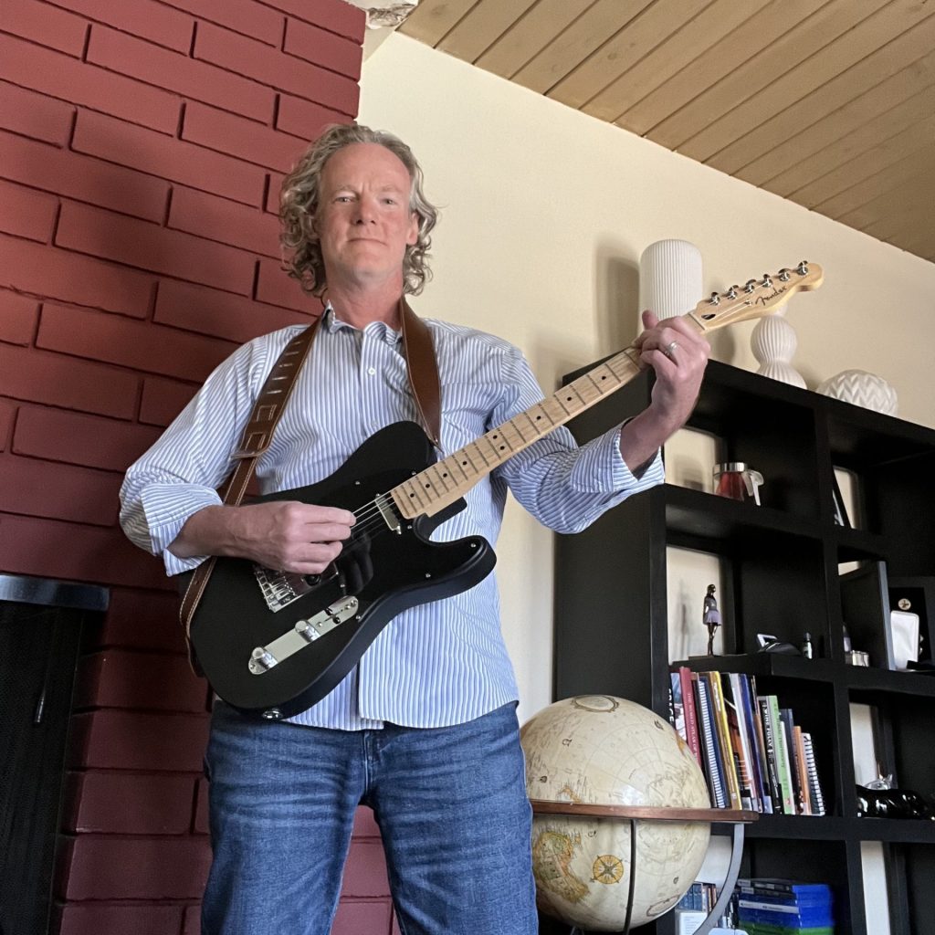 Roy Butler – Fender Telecaster Crimson Custom Shop Respray Matte Black