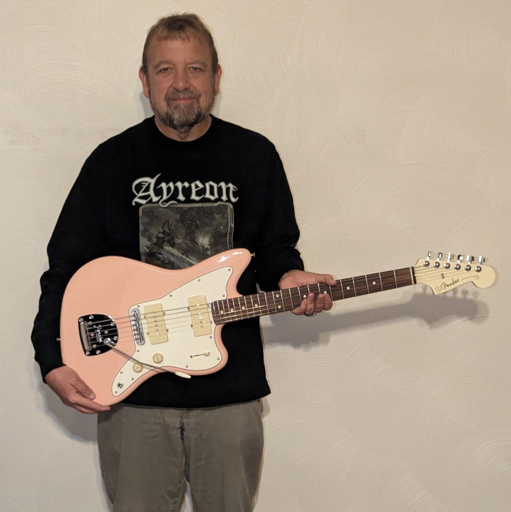 Bill Shaffer – Fender Jazzmaster FSR in Shell Pink
