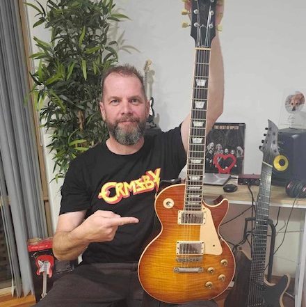 Scott Middelbosch – Gibson Les Paul Traditional in Honeyburst