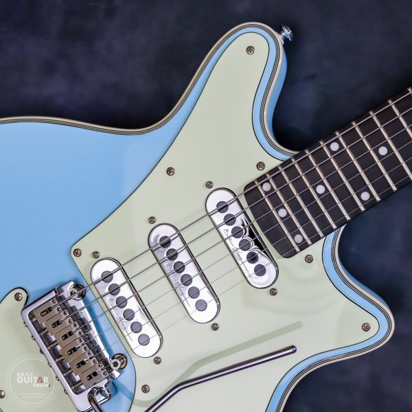 382 COVER Brian May Guitar in Baby Blue