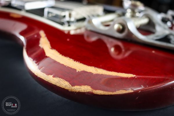 279 Gibson SG Relic in Cherry Red
