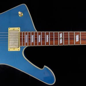 438 Ibanez IC420ABM Iceman Electric Guitar in Antique Blue Metallic