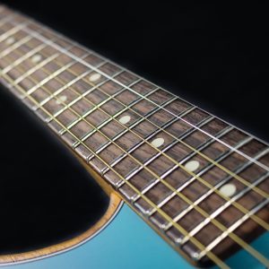 455 Fender Acoustasonic Player Jazzmaster Acoustic/Electric Guitar in Ice Blue