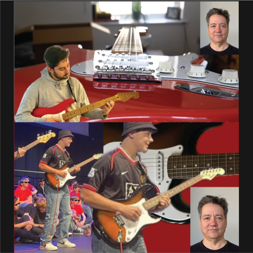 Dimitri Klironomos – Fender Fiesta Red Stratocaster & 1 more